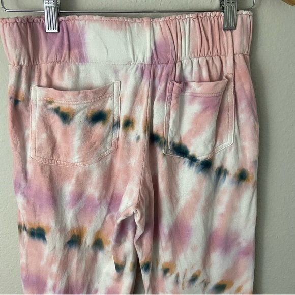 Young Fabulous & Broke Pink Tie Dye Cargo Jogger Sweatpants Sz S - Picture 8 of 11